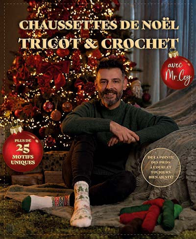 Chaussettes de noël tricot & crochet