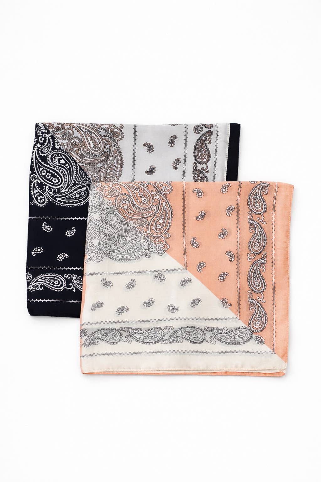 Foulard à motif 65 X 65 CM FL382DF: Rose / 100% Polyester