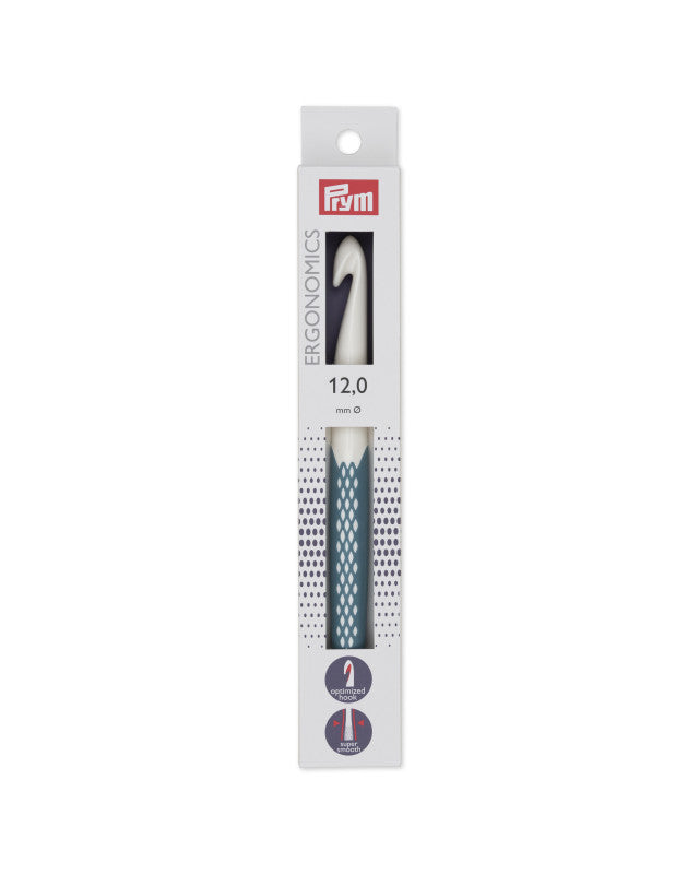 Crochet ergonomique Prym 12,0 mm