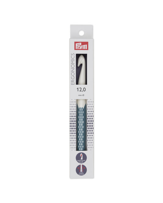 Crochet ergonomique Prym 12,0 mm