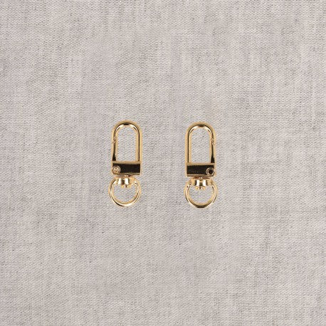 Clip métal pour cordon téléphone x4