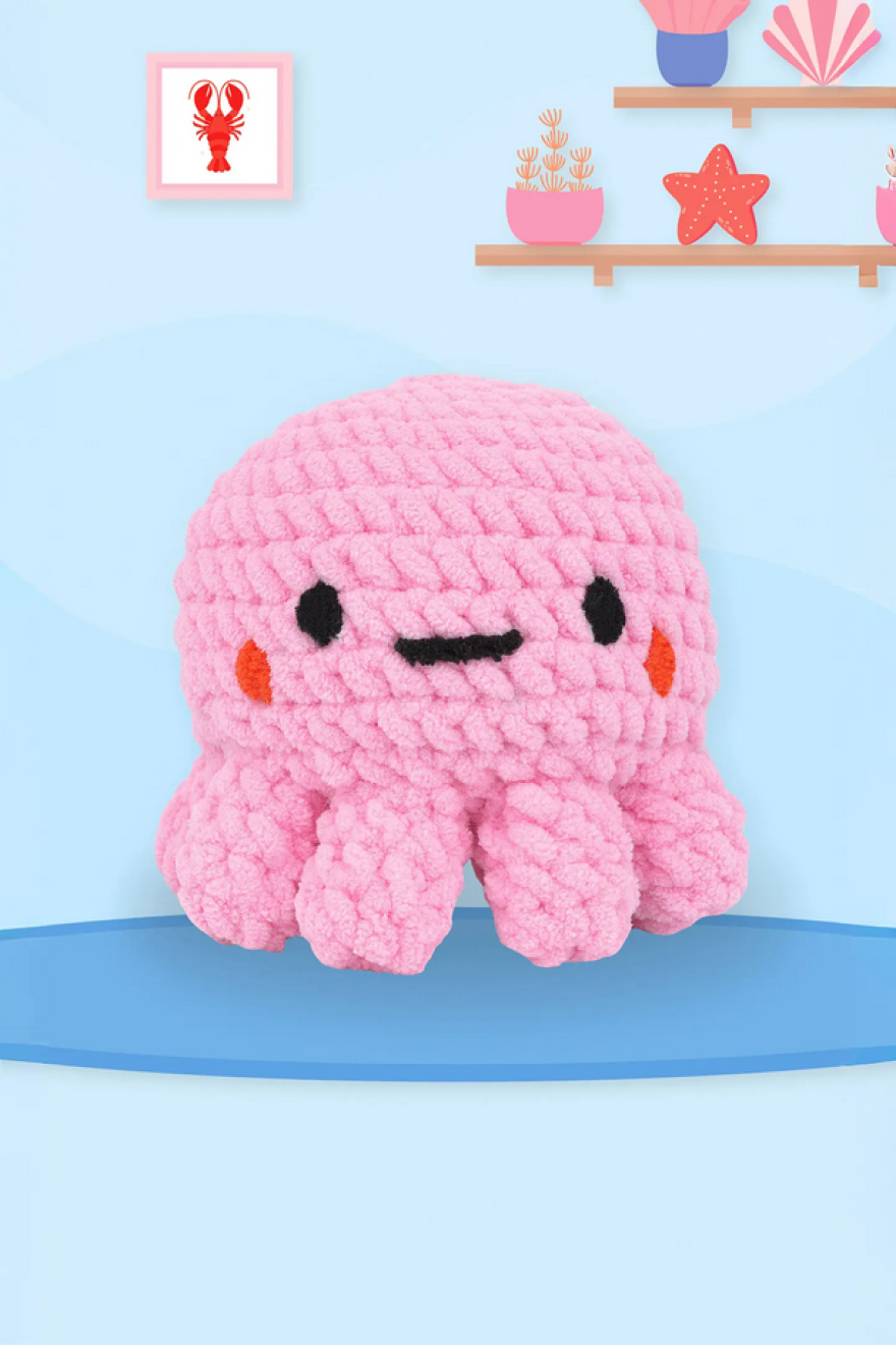 Kit amigurumi XL La pieuvre Ollie