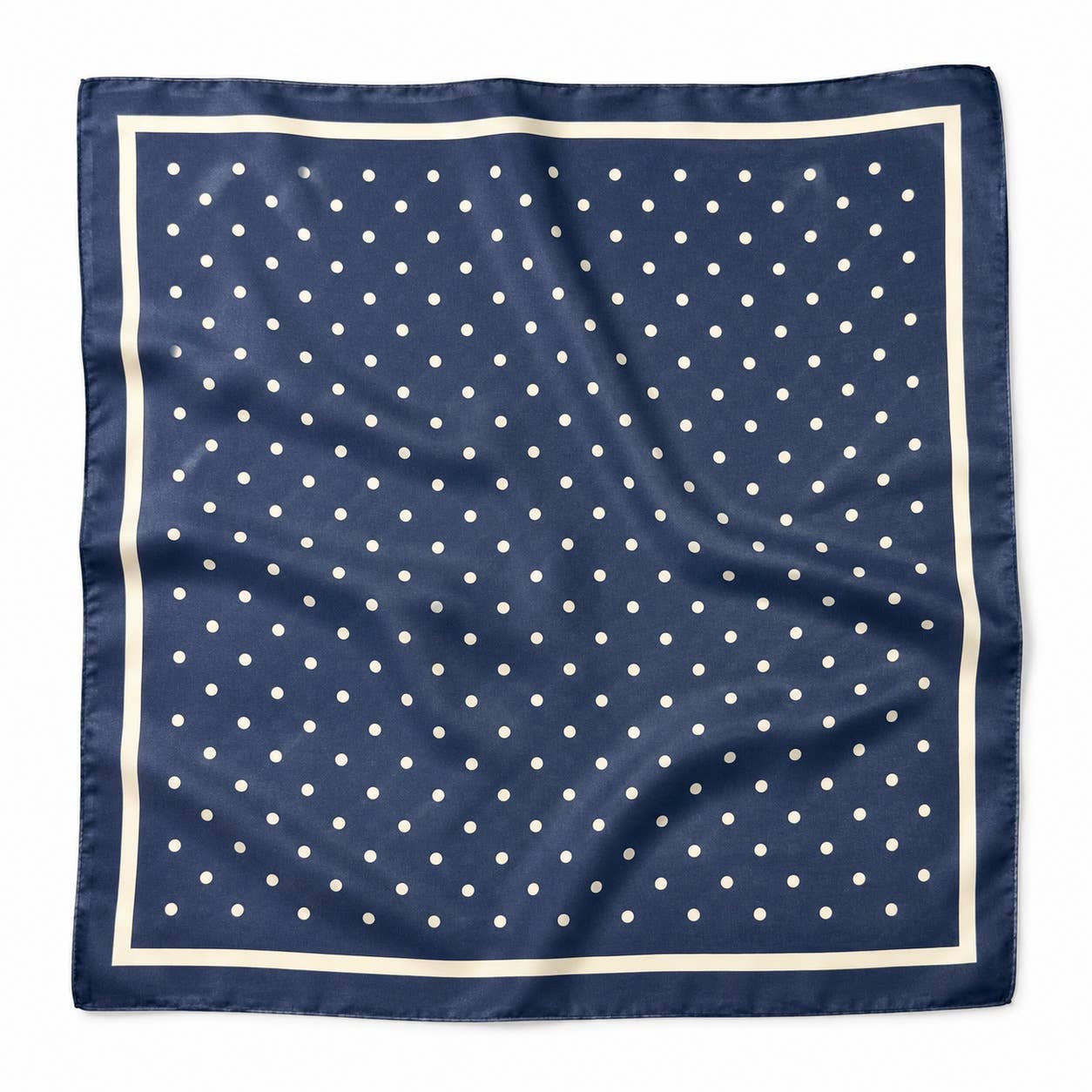 Foulard à motif 70 x 70 cm FL56: Rouge / 100% POLYESTER