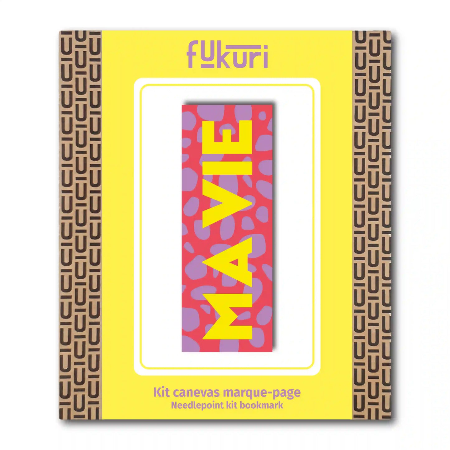 Kit Canevas - DIY -  marque-page Ma vie