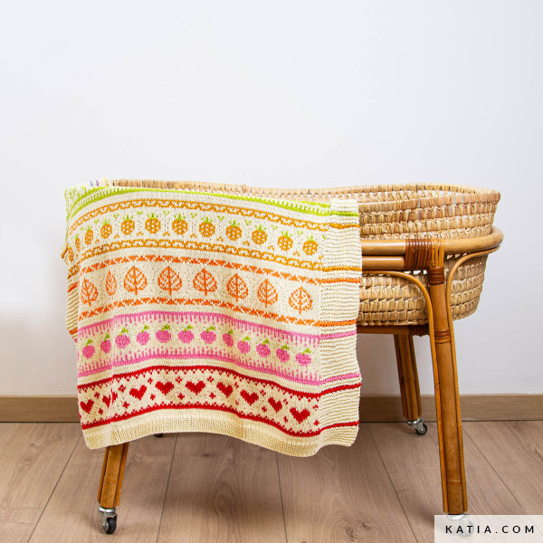 Kit Rainbow Garden KAL 2026 – Katia Fair Cotton