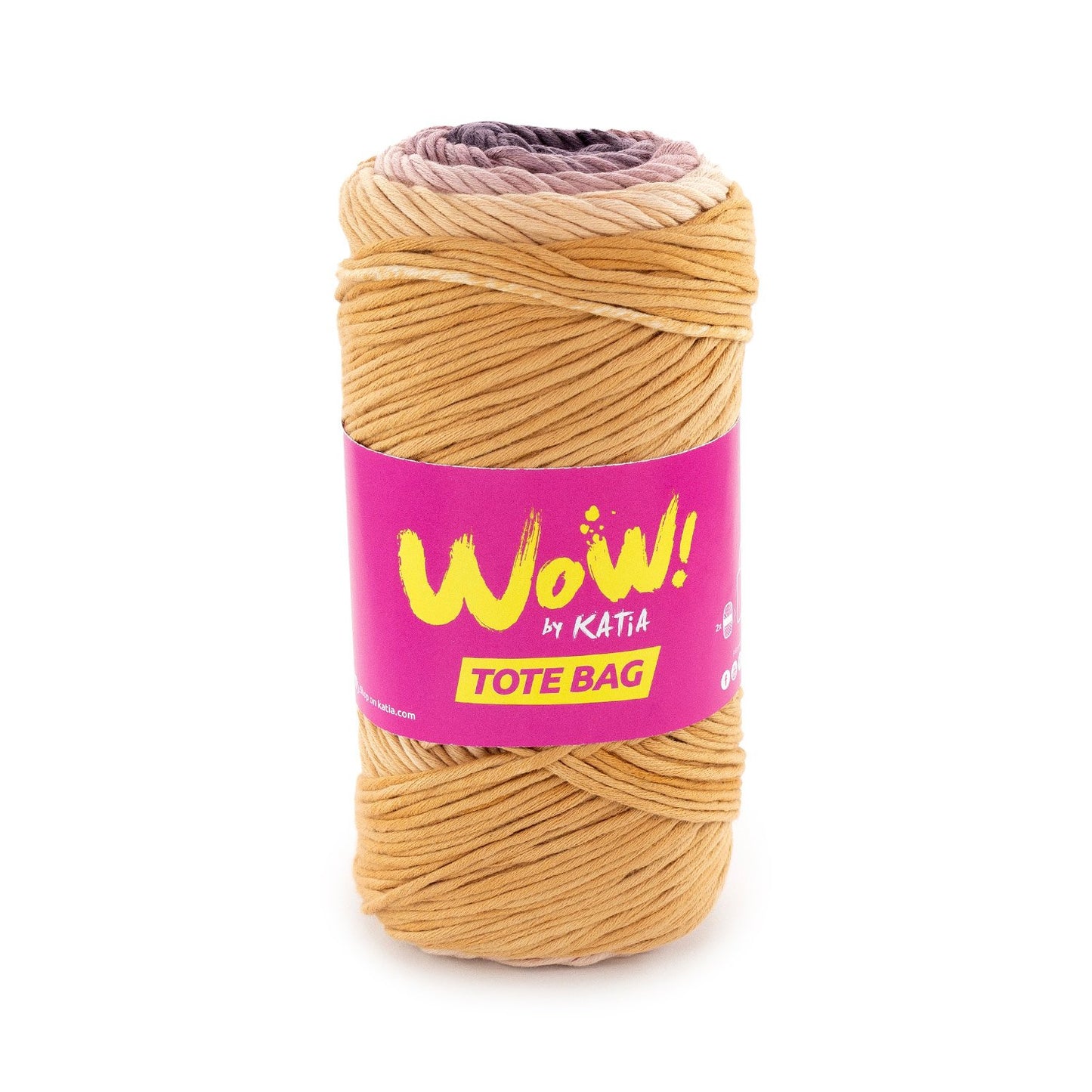 WOW-Tote Bag Fil en coton multicolore