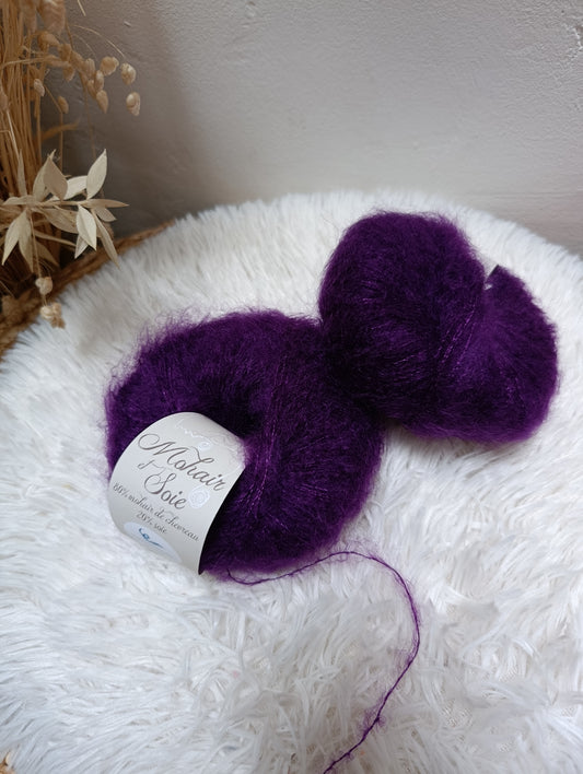 70088 Mohair et soie Cardinal