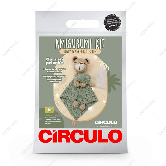 KIT DOUDOU CROCHET OURS