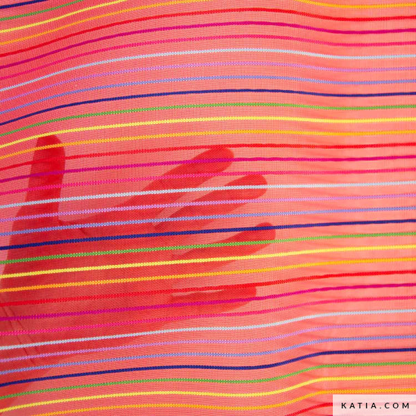 Tissu résille mesh multico