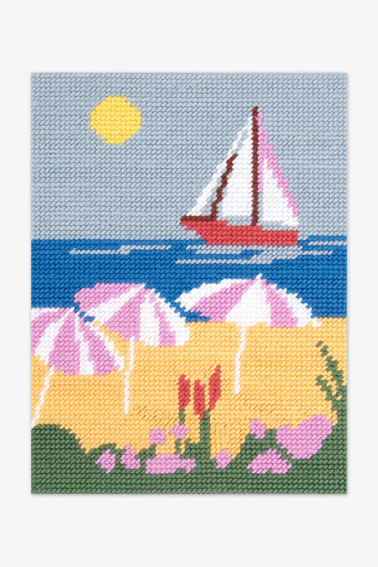 Canevas motif plage