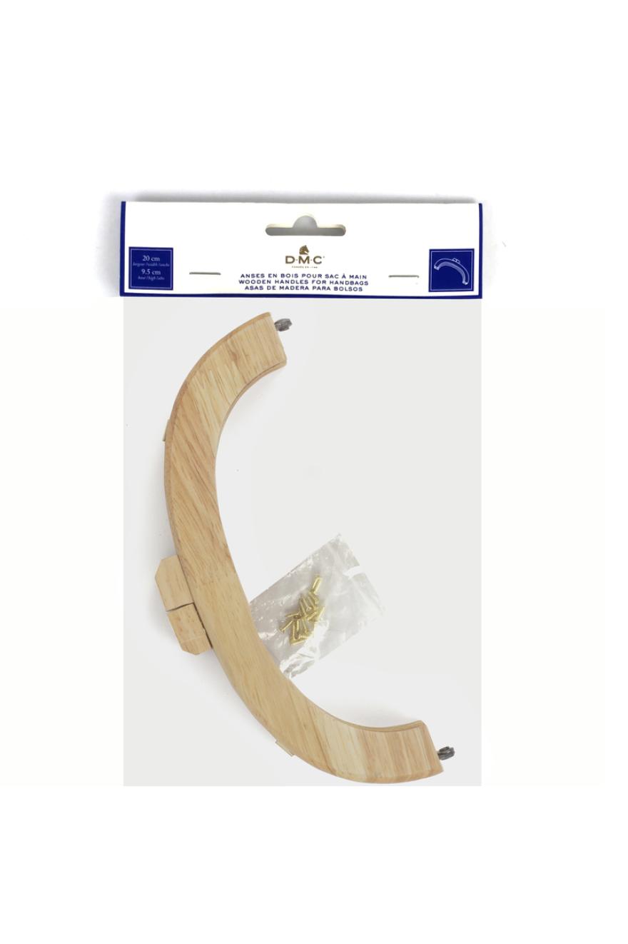 Anses fermoir en bois 1 pièces Magnetique