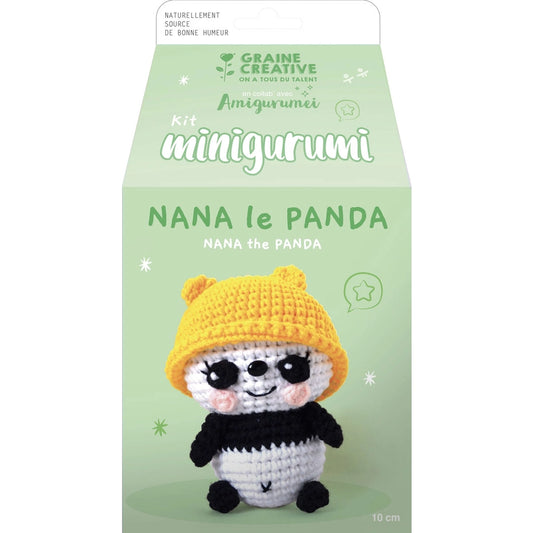 KIT MINIGURUMI PANDA