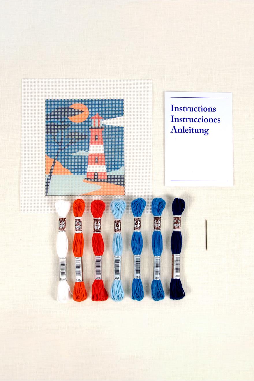 KIT TAPISSERIE PHARE PAR NATHALIE WEINZAEPFLEN
