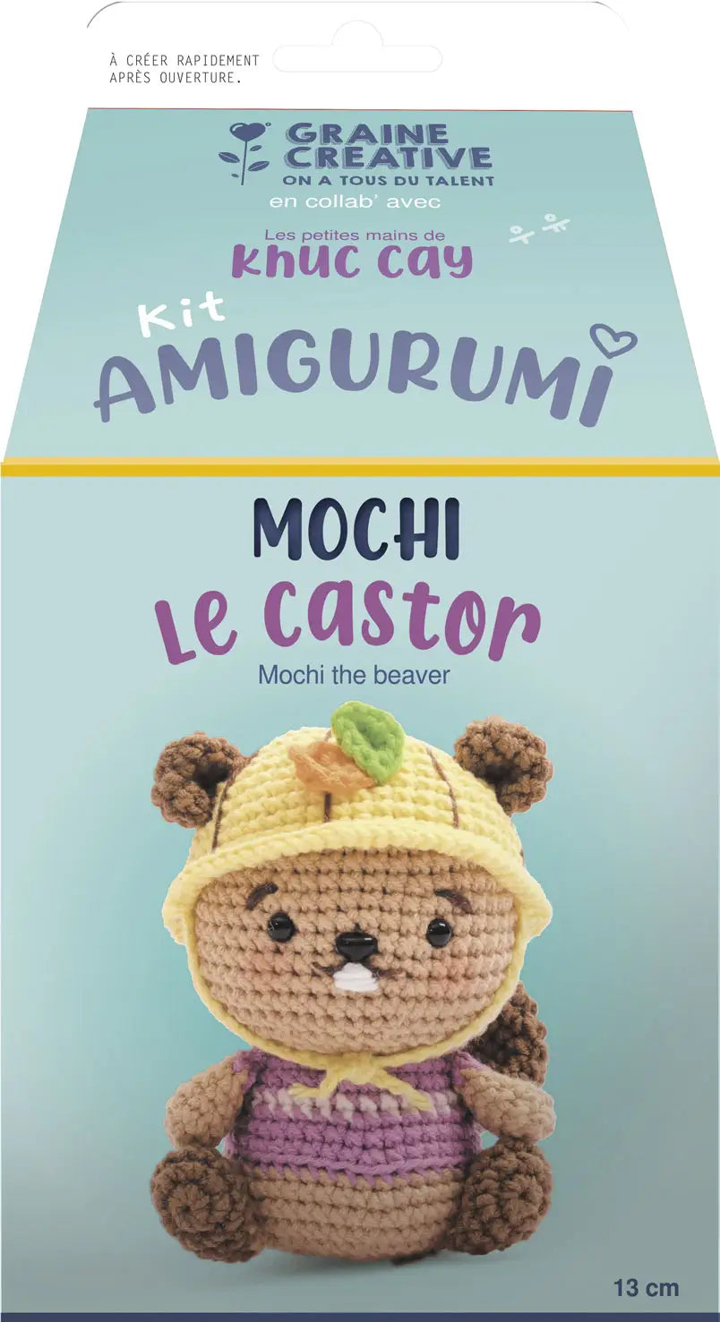 KIT AMIGURUMI CASTOR